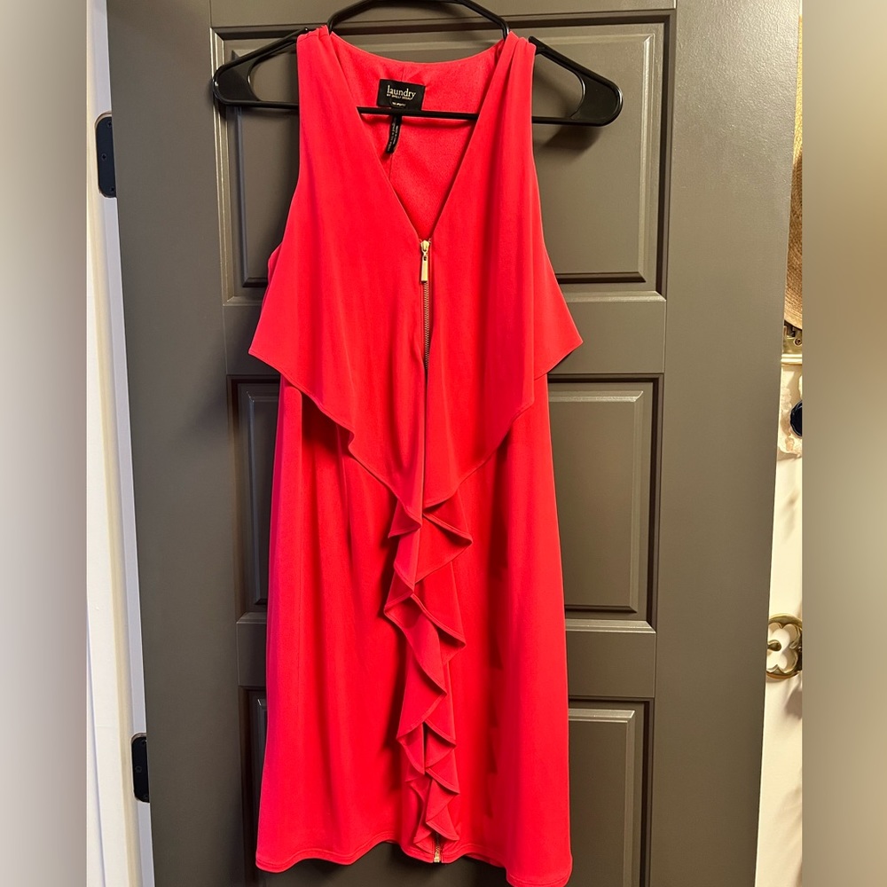 Laundry Pink Dress with Zipper Front